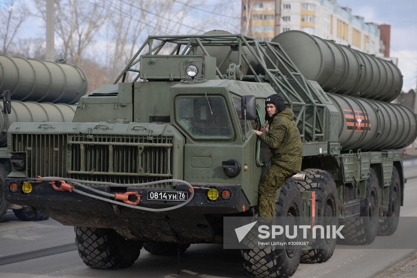 Victory Day Parade rehearsal in Yekaterinburg
