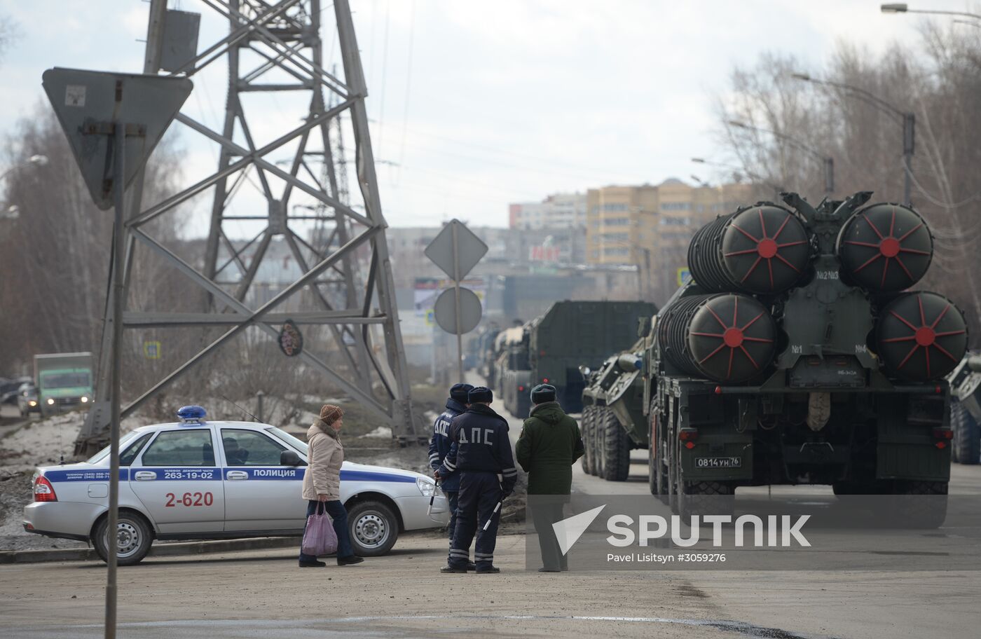 Victory Day Parade rehearsal in Yekaterinburg