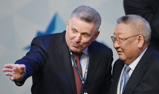 The Arctic: Territory of Dialogue international forum. Day one