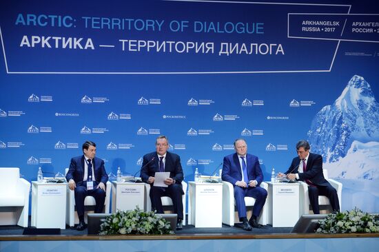 The Arctic: Territory of Dialogue international forum. Day one