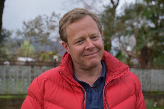 TV presenter and actor John Warren