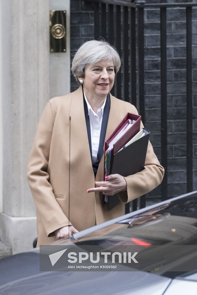 British Prime Minister Theresa May