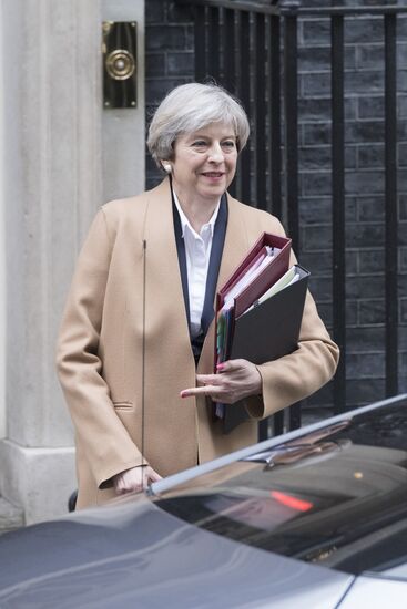 British Prime Minister Theresa May