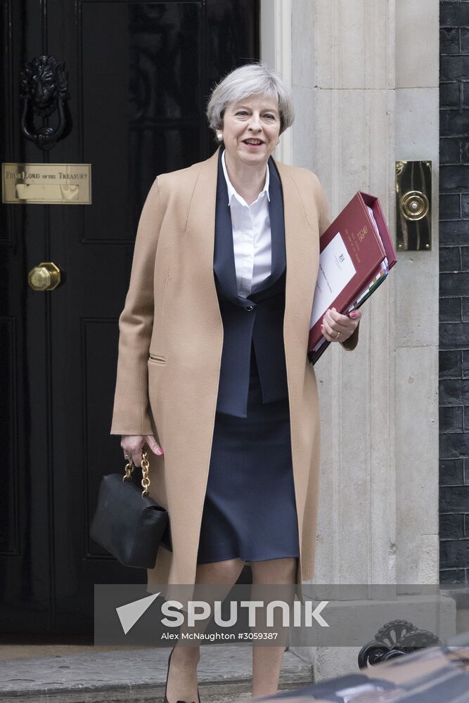 British Prime Minister Theresa May