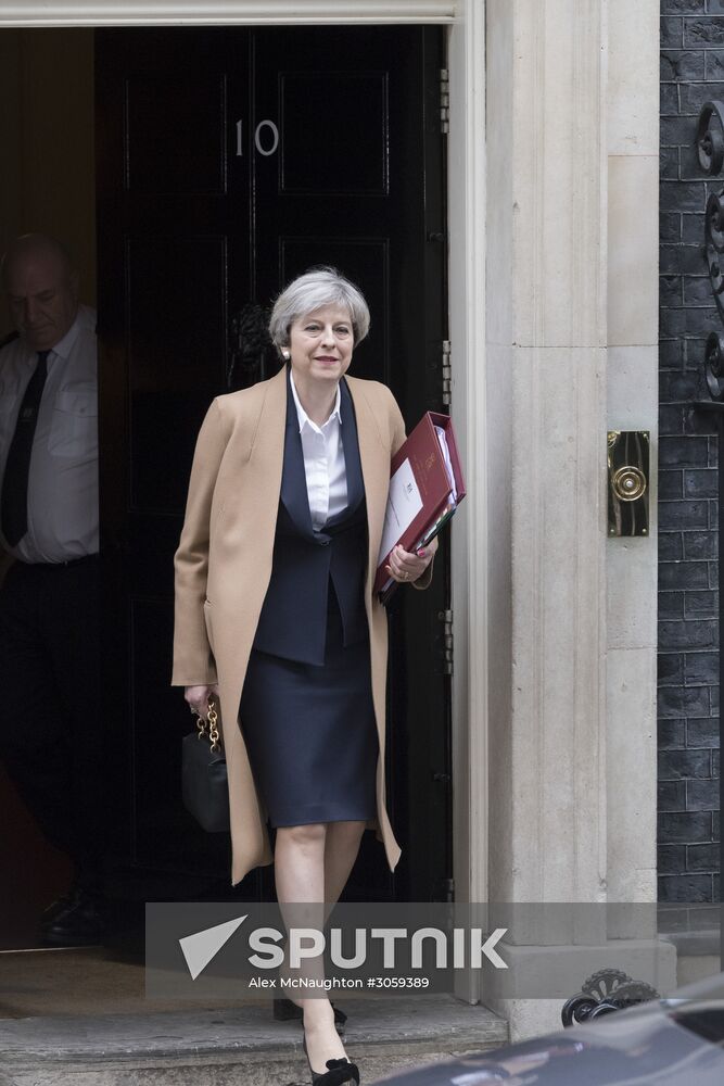 British Prime Minister Theresa May