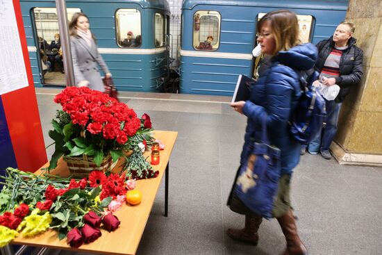 Moscow remembers victims of acts of violence at Park Kultura and Lubyanka stations