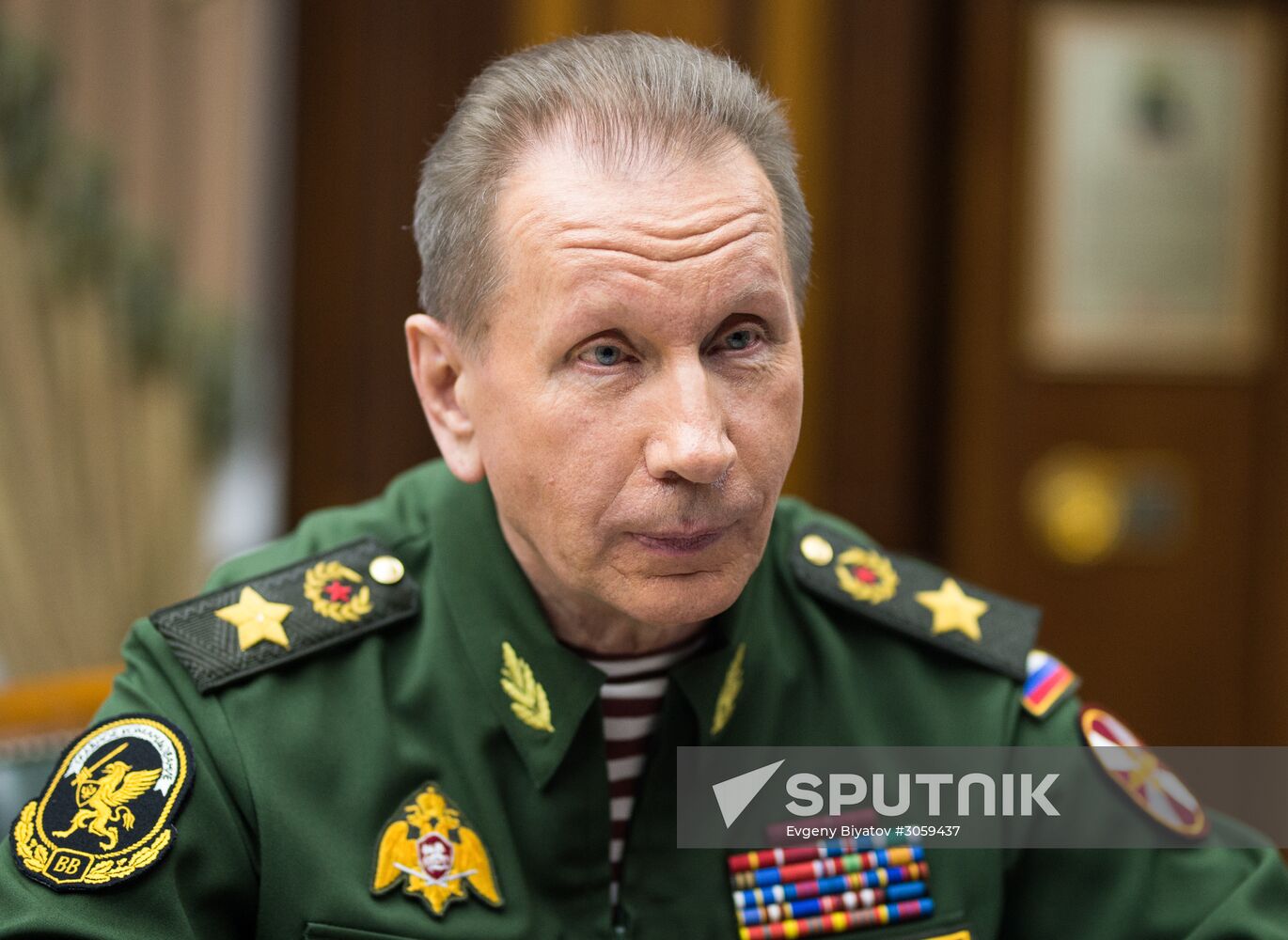 Commander-in-Chief of National Guard Troops Viktor Zolotov