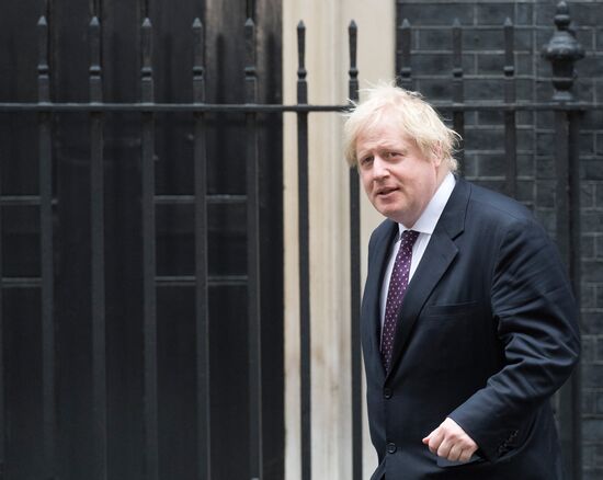 UK Foreign Secretary Boris Johnson