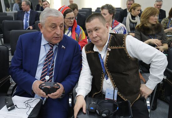 The Arctic: Territory of Dialogue international forum. Day one