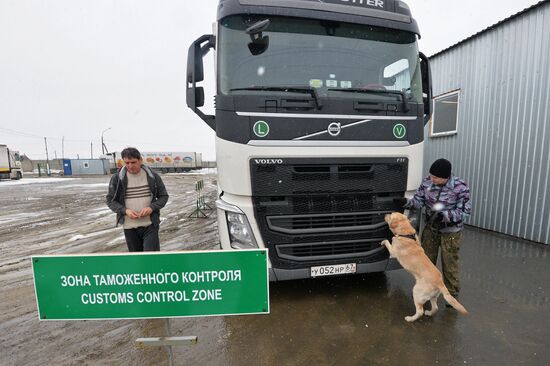 Troitsk customs point in Chelyabinsk Region