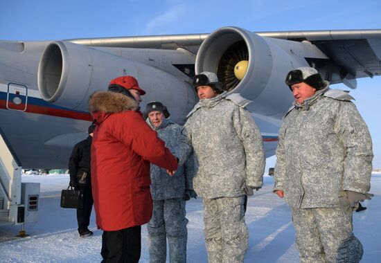 President Vladimir Putin's visit to Northwestern Federal District