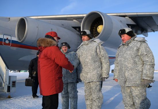 President Vladimir Putin's visit to Northwestern Federal District