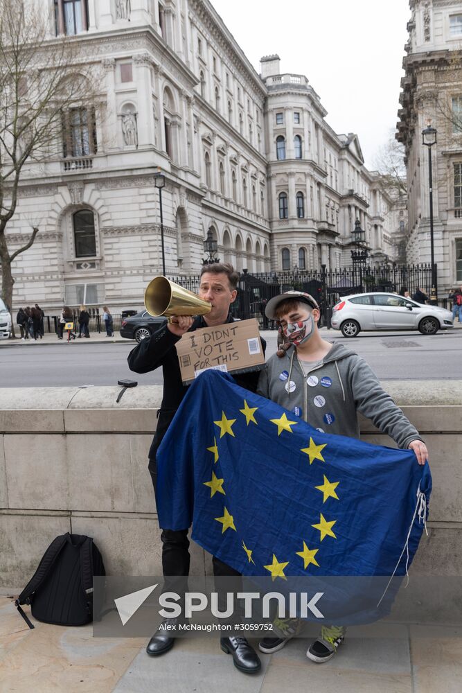 UK launches Brexit process