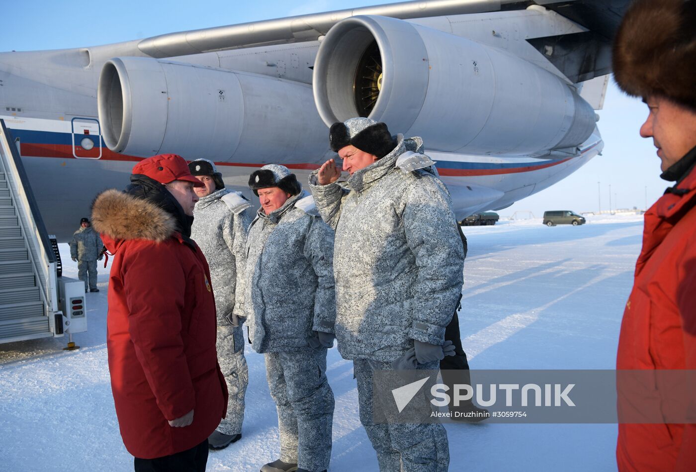 President Vladimir Putin's visit to Northwestern Federal District