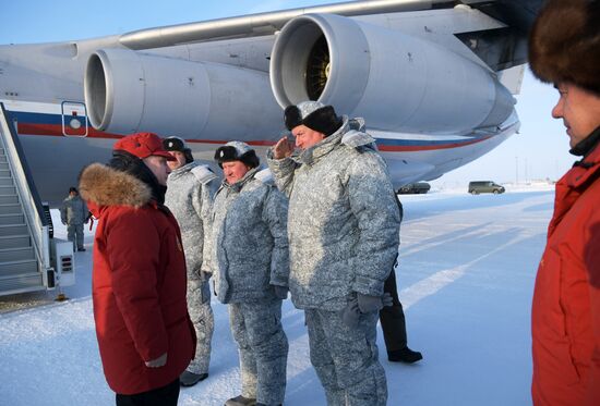 President Vladimir Putin's visit to Northwestern Federal District