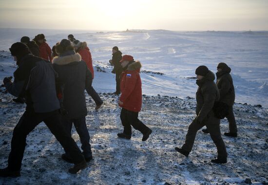 President Vladimir Putin and Prime Minister Dmitry Medvedev visit Northwestern Federal District