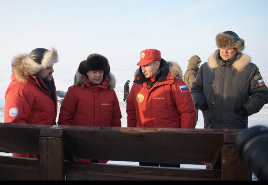 President Vladimir Putin's visit to Northwestern Federal District