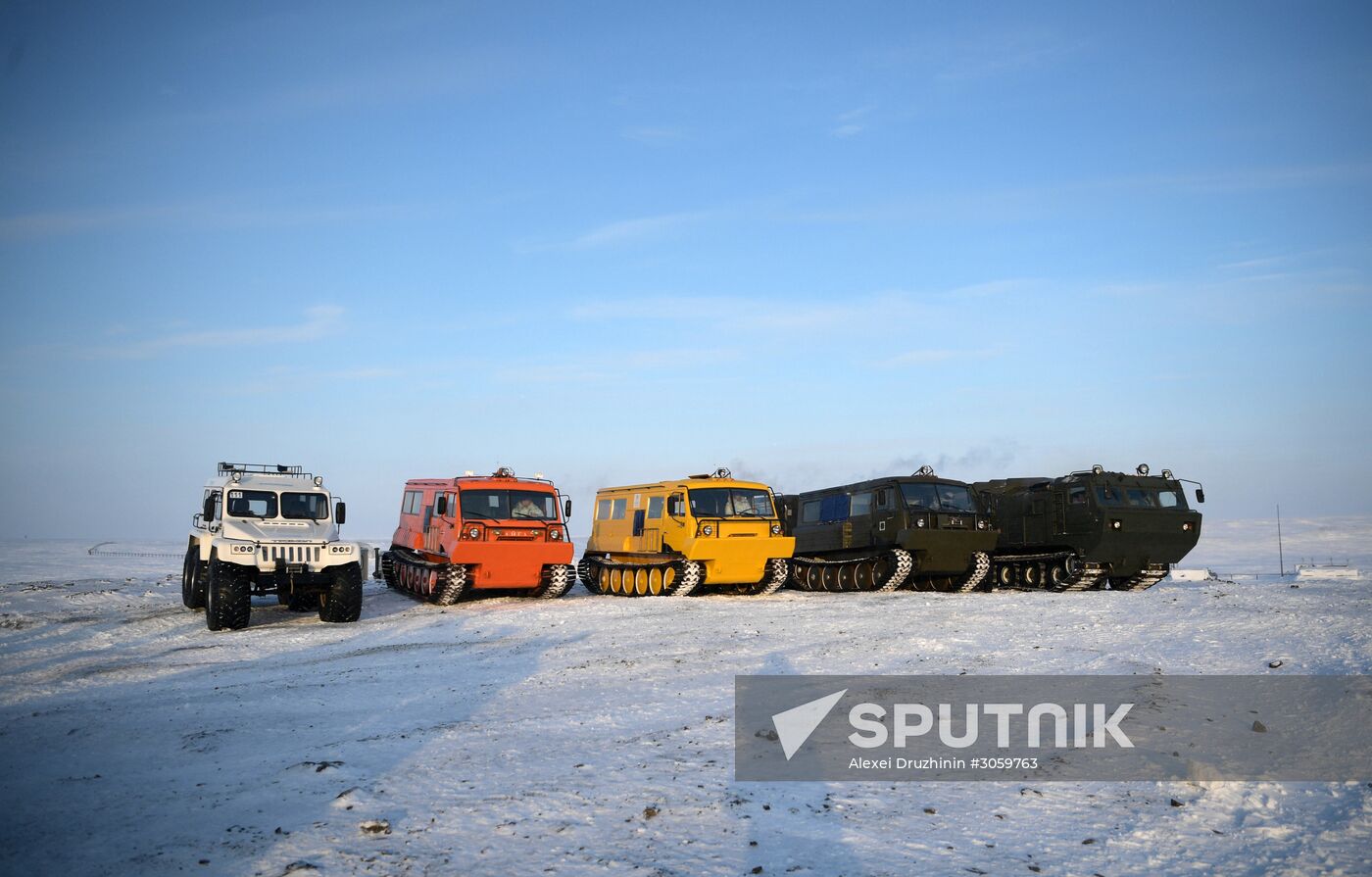 President Vladimir Putin and Prime Minister Dmitry Medvedev visit Northwestern Federal District
