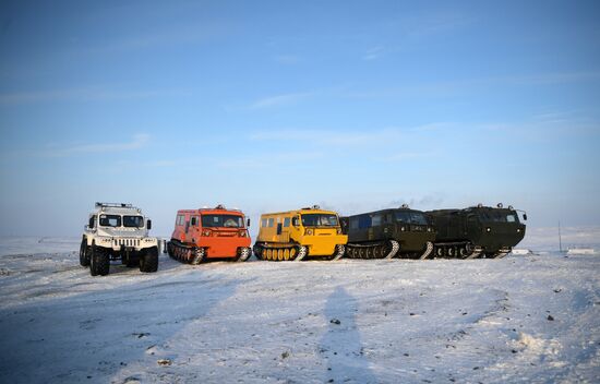 President Vladimir Putin and Prime Minister Dmitry Medvedev visit Northwestern Federal District