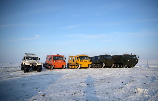 President Vladimir Putin and Prime Minister Dmitry Medvedev visit Northwestern Federal District