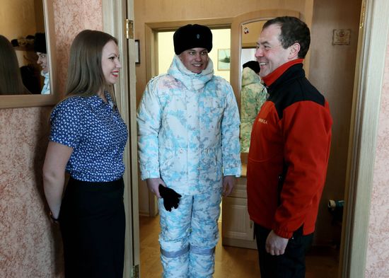 President Vladimir Putin's visit to Northwestern Federal District
