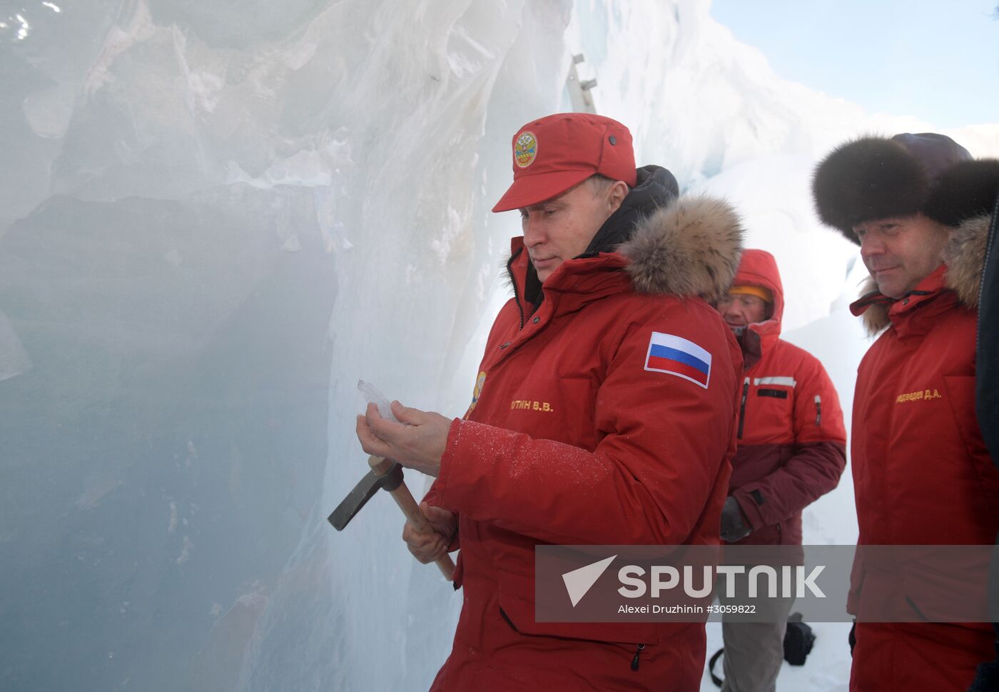 President Vladimir Putin and Prime Minister Dmitry Medvedev visit Northwestern Federal District