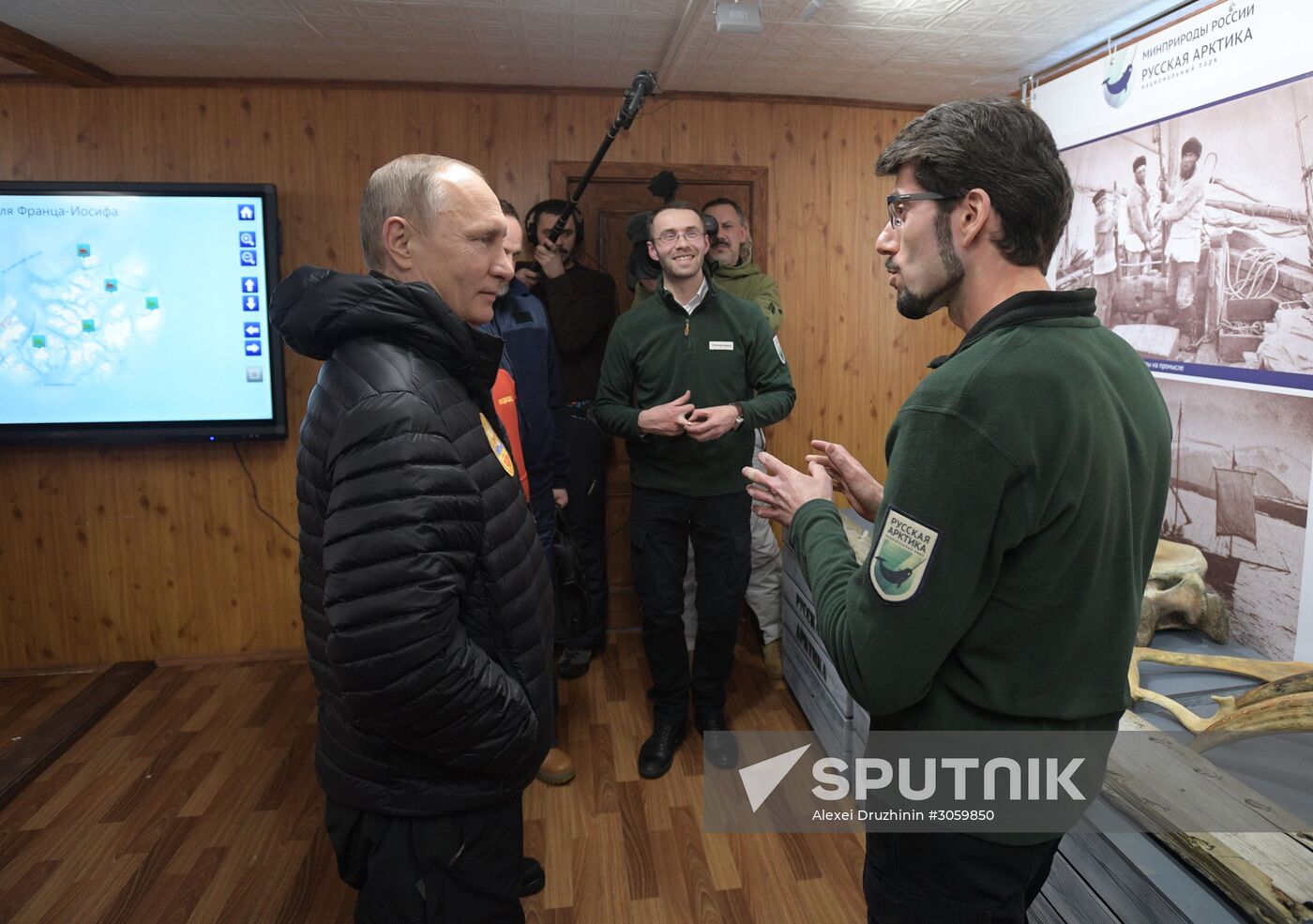 President Vladimir Putin and Prime Minister Dmitry Medvedev visit Northwestern Federal District