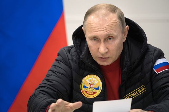 President Vladimir Putin and Prime Minister Dmitry Medvedev visit Northwestern Federal District