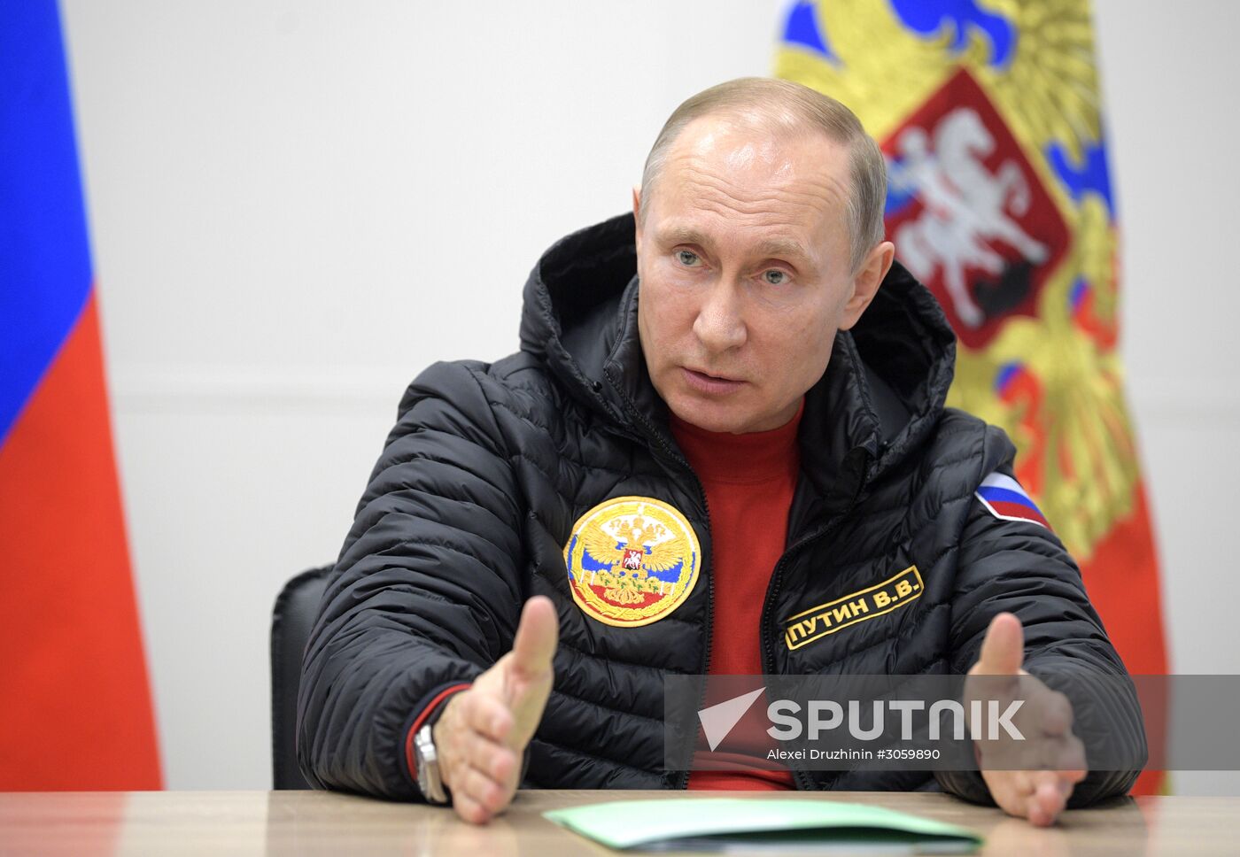 President Vladimir Putin and Prime Minister Dmitry Medvedev visit Northwestern Federal District