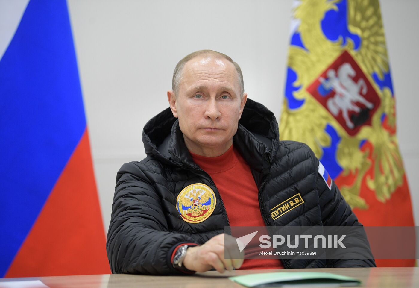 President Vladimir Putin and Prime Minister Dmitry Medvedev visit Northwestern Federal District