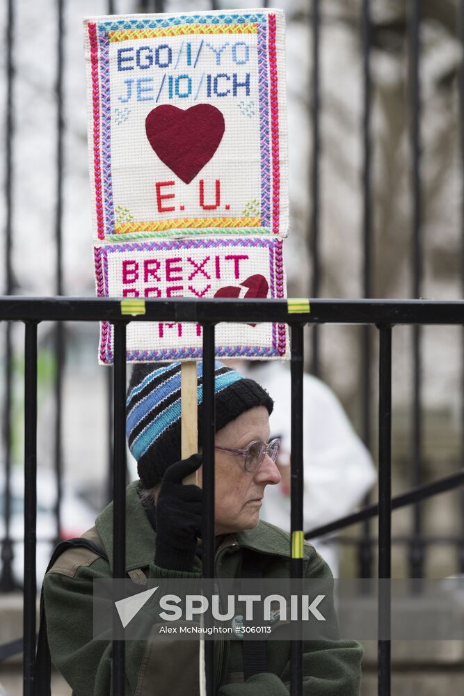 UK launches Brexit process