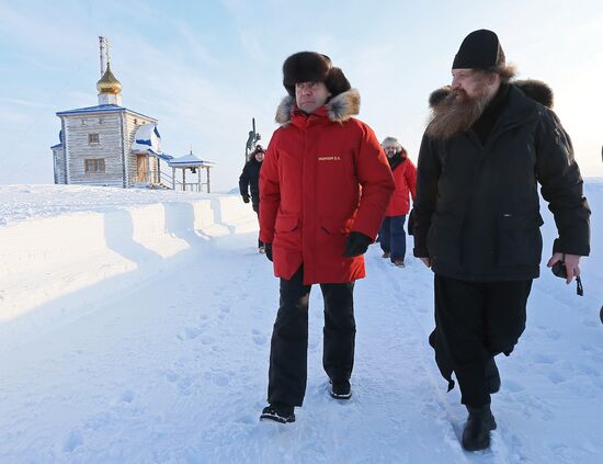 President Vladimir Putin and Prime Minister Dmitry Medvedev visit Northwestern Federal District