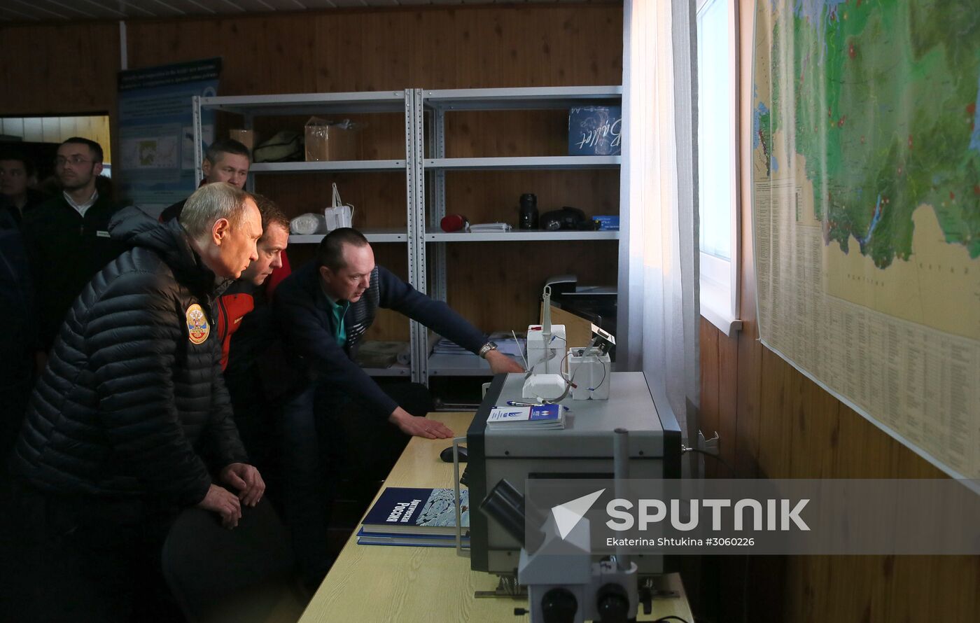 President Vladimir Putin's and Prime Minister Dmitry Medvedev's visit to Northwestern Federal District