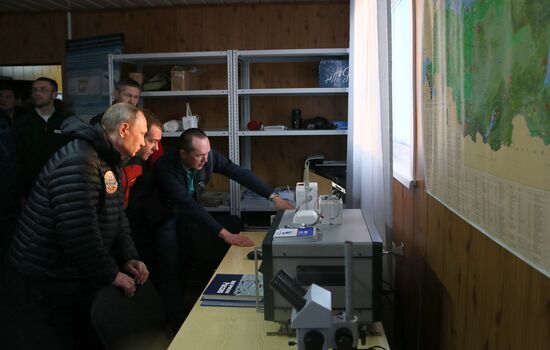 President Vladimir Putin's and Prime Minister Dmitry Medvedev's visit to Northwestern Federal District
