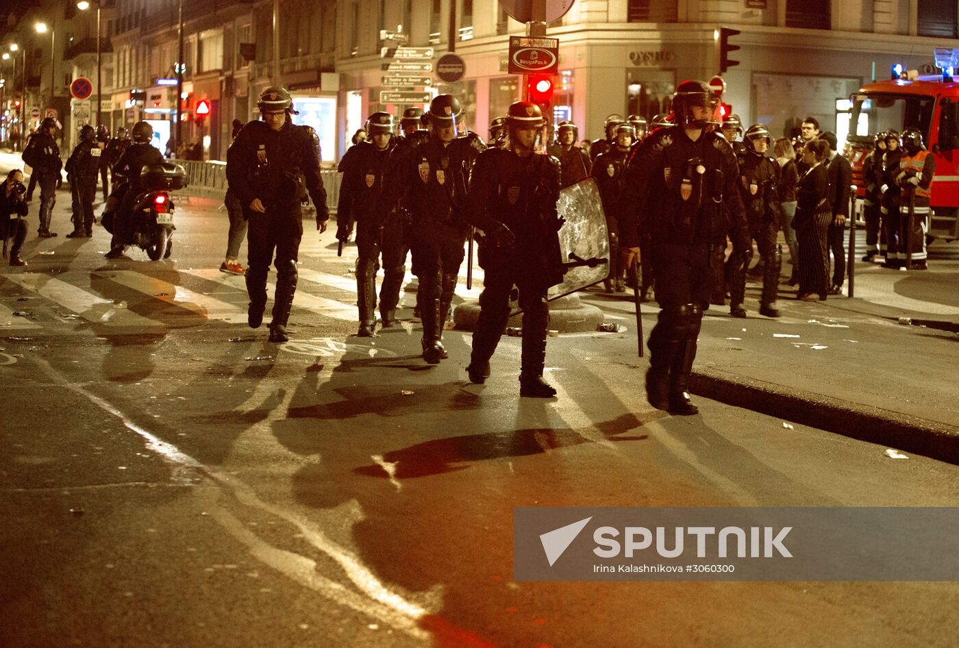 Protest rally in Paris against police violence