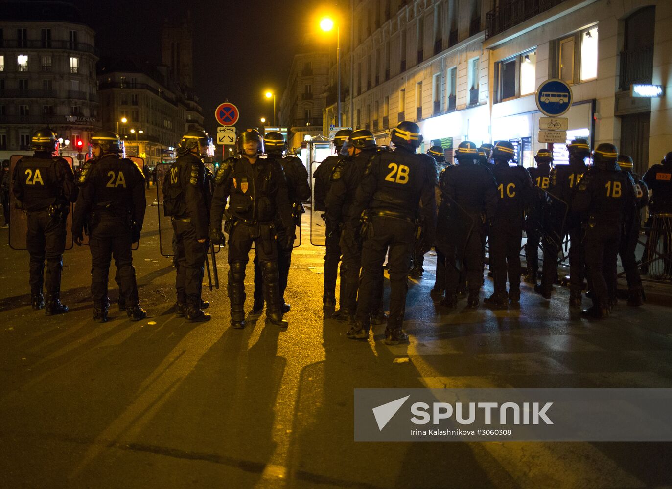Protest rally in Paris against police violence
