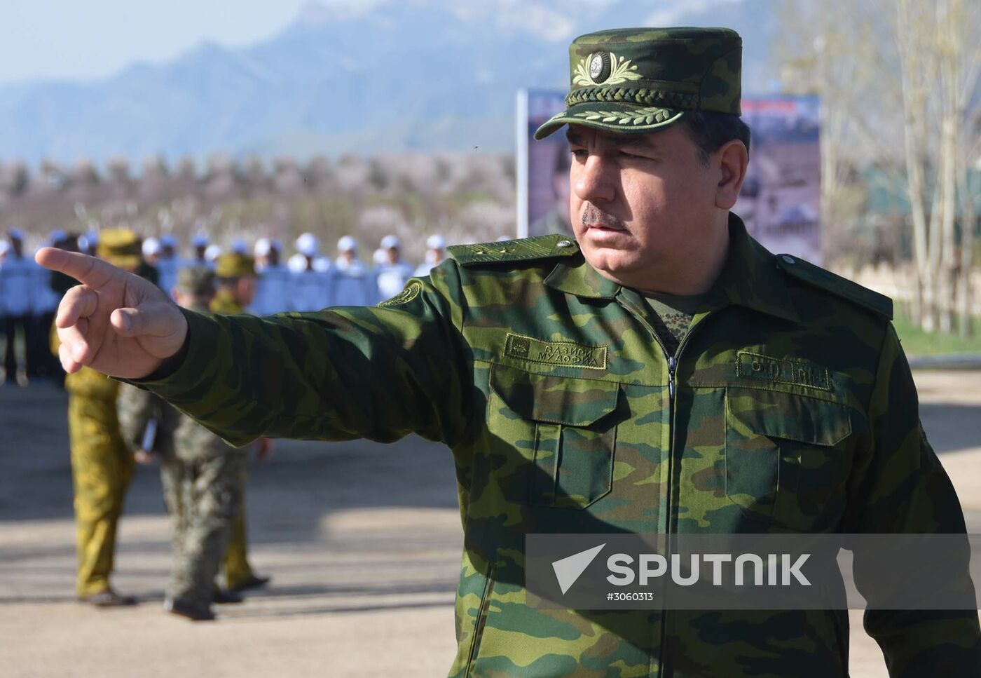 Russian-Tajik military exercise in Khatlon Region