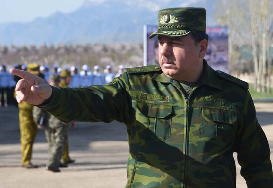 Russian-Tajik military exercise in Khatlon Region