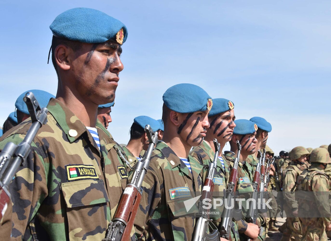 Russian-Tajik military exercise in Khatlon Region