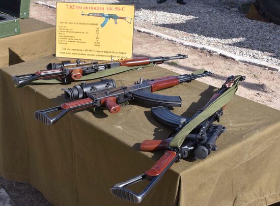 Russian-Tajik military exercise in Khatlon Region