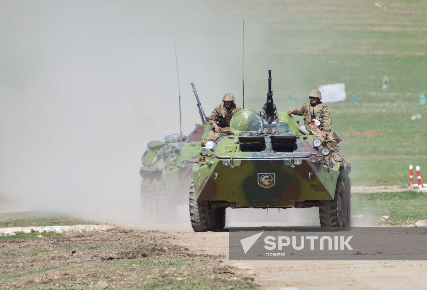 Russian-Tajik military exercise in Khatlon Region