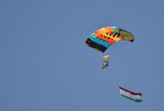 Russian-Tajik military exercise in Khatlon Region
