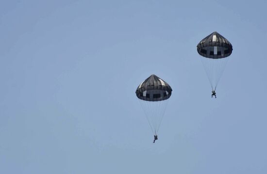Russian-Tajik military exercise in Khatlon Region