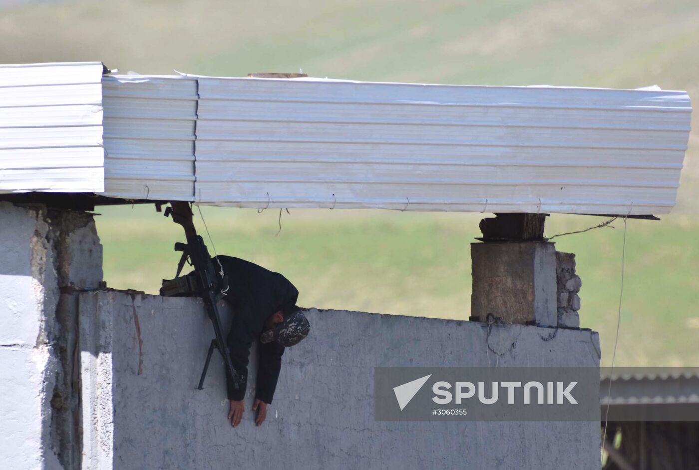 Russian-Tajik military exercise in Khatlon Region