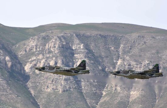 Russian-Tajik military exercise in Khatlon Region