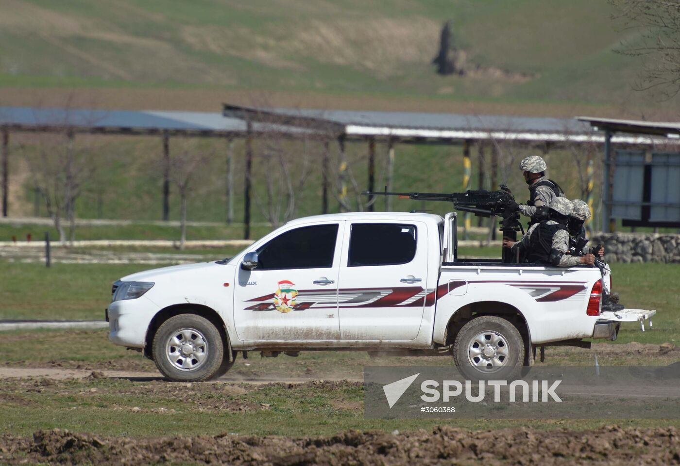 Russian-Tajik military exercise in Khatlon Region