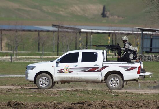 Russian-Tajik military exercise in Khatlon Region