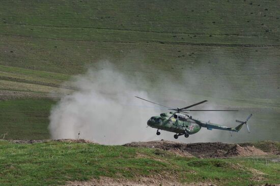 Russian-Tajik military exercises in Khatlon Region