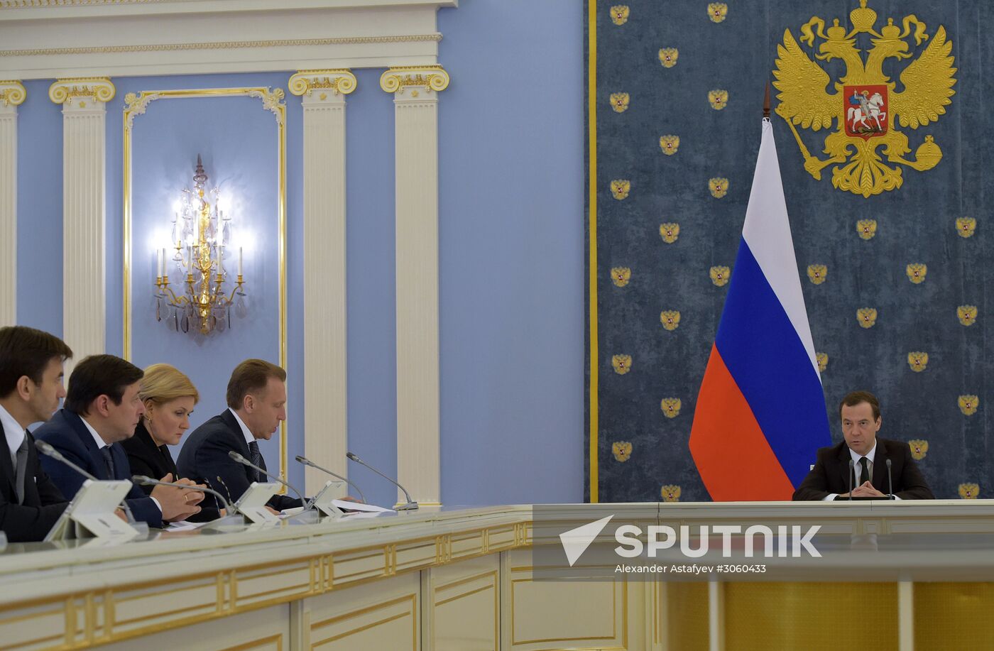 Russian Government meeting