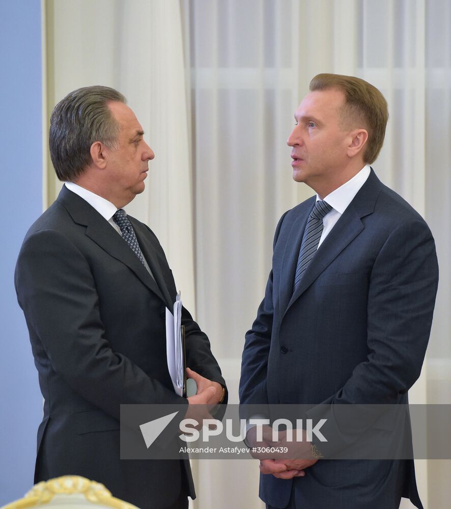 Russian Government meeting